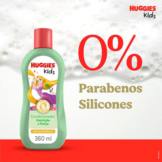 Condicionador Huggies Kids Rapunzel Nutrição e Força 360ml
