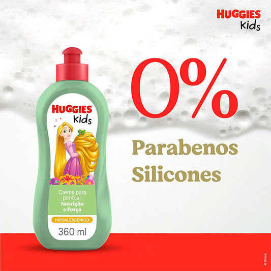 Creme para Pentear Huggies Kids Rapunzel Nutrição e Força 360ml