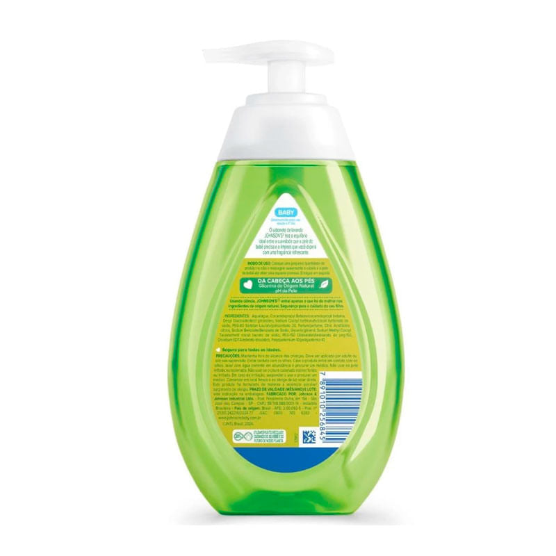 Sabonete Líquido de Glicerina Johnson’s Baby Lavanda 400ml