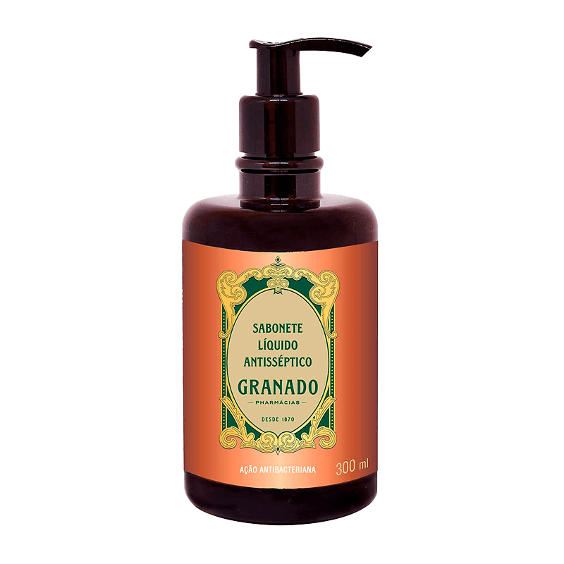 Sabonete Líquido Antisséptico Granado Tradicional 300ml