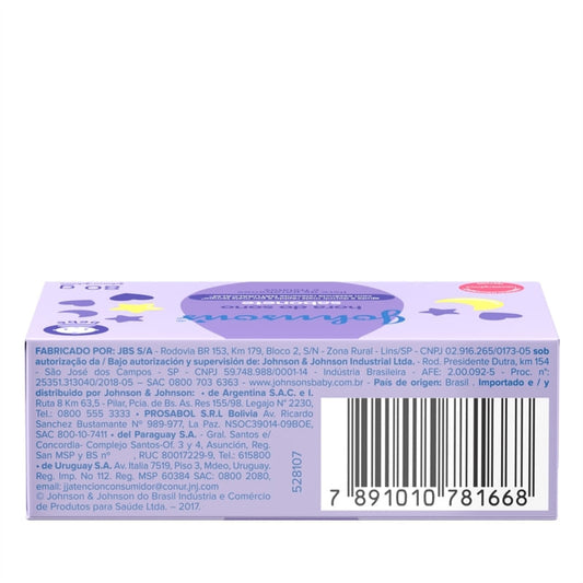 Sabonete em Barra Johnson's Baby Hora do Sono 80g