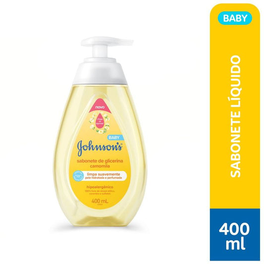 Sabonete Líquido Johnson's Baby Glicerina Camomila 400ml