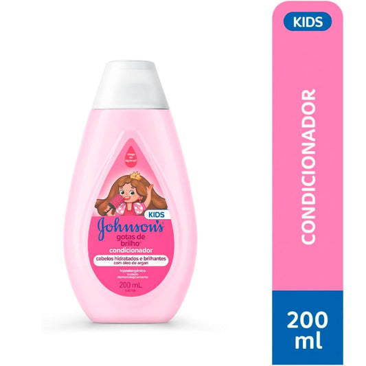 Condicionador Johnson's Baby Gotas de Brilho 200ml