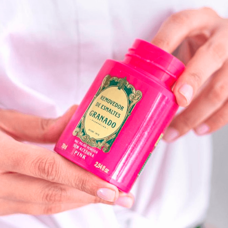 Removedor de Esmalte Granado Pink 75ml