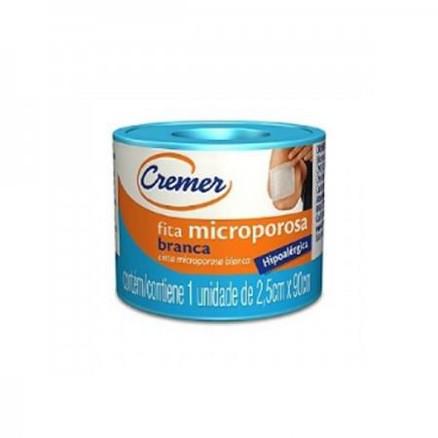 Fita Microporosa Cremer Branca 2,5cm x 90cm