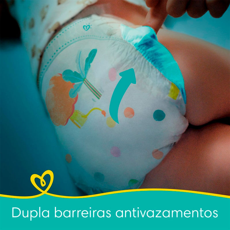 Fraldas Pampers Confort Sec Max G 98 Unidades