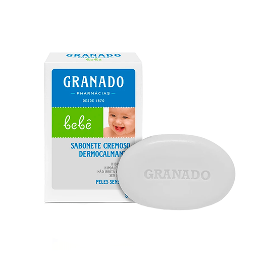 Sabonete de Glicerina em Barra Granado Bebê Dermocalmante 90g