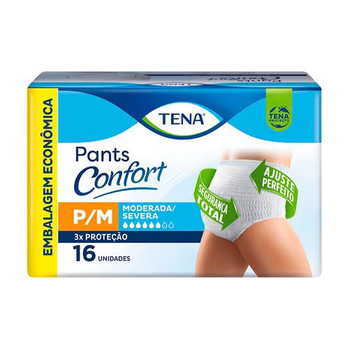 FRALDA TENA PANTS P/M - 64 TIRAS