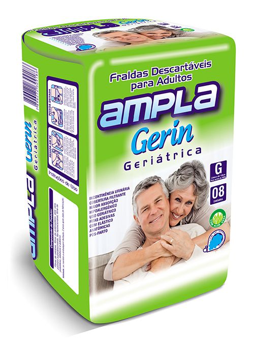 AMPLA GERIN FRALDA GERIATRICA G 8X10