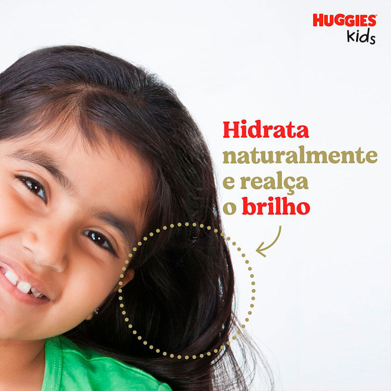 Shampoo Huggies Kids Ariel Brilho Mágico 360ml