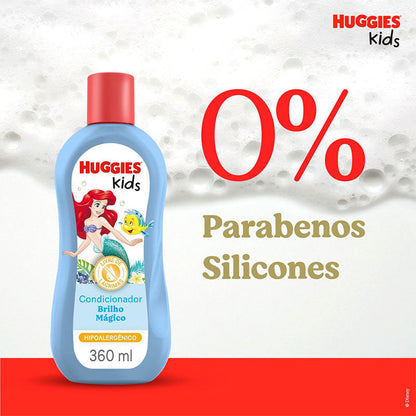 Condicionador Huggies Kids Ariel Brilho Mágico 360ml