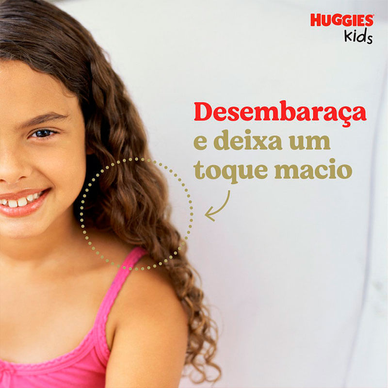 Condicionador Huggies Kids Ariel Brilho Mágico 360ml