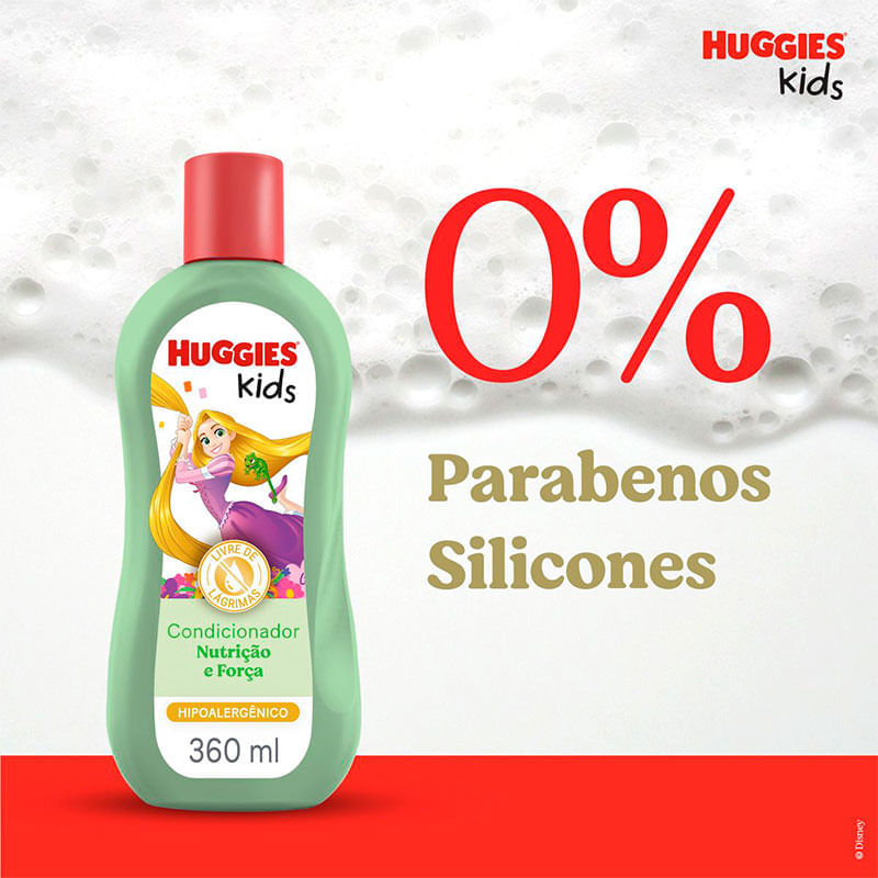 Condicionador Huggies Kids Rapunzel Nutrição e Força 360ml