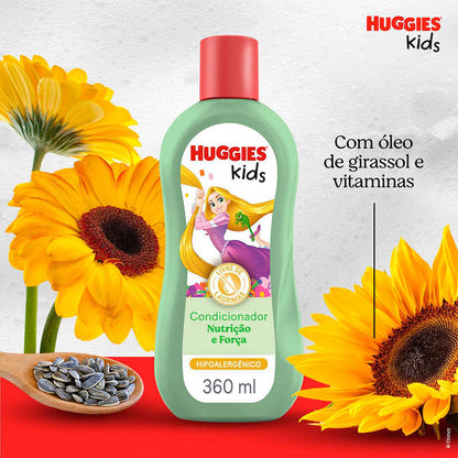 Condicionador Huggies Kids Rapunzel Nutrição e Força 360ml