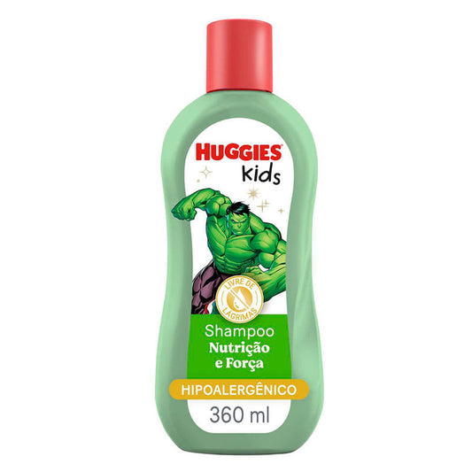 Shampoo Huggies Kids Hulk Nutrição e Força 360ml