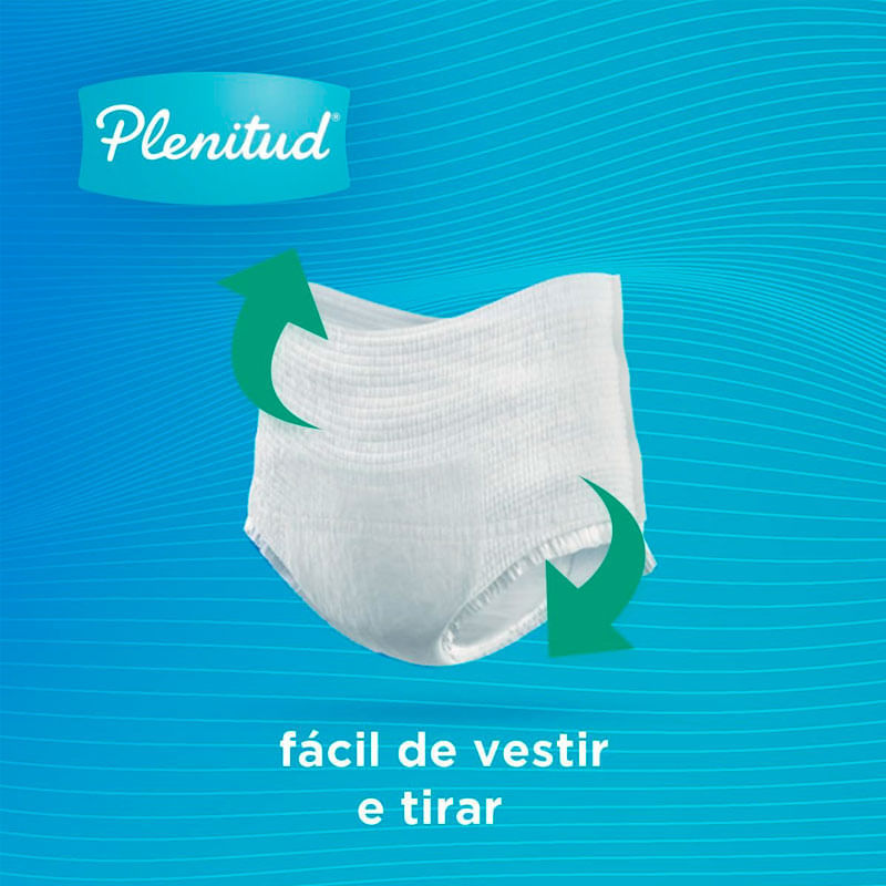 Roupa Íntima Plenitud Classic para Incontinência G/XG 24 Unidades