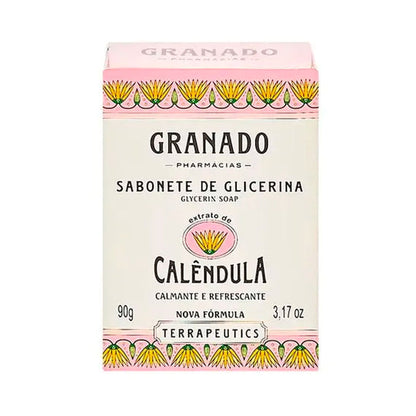 Sabonete em Barra de Glicerina Granado Calêndula 90g