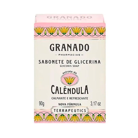 Sabonete em Barra de Glicerina Granado Calêndula 90g