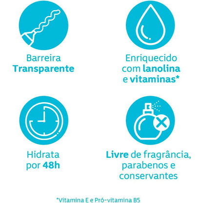 Creme Preventivo de Assaduras Hipoglós Transparente 120g