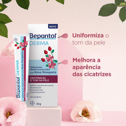 Hidratante Multirrestaurador Bepantol Derma com Rosa Mosqueta 20g