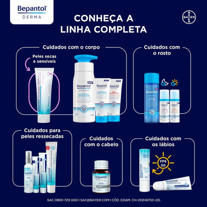 Bepantol Derma Creme Hidratante Multirrestaurador Pele Extrasseca 20g