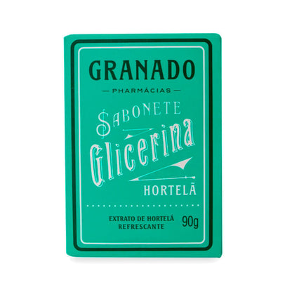 Sabonete em Barra Granado Glicerina Extrato de Hortelã 90g