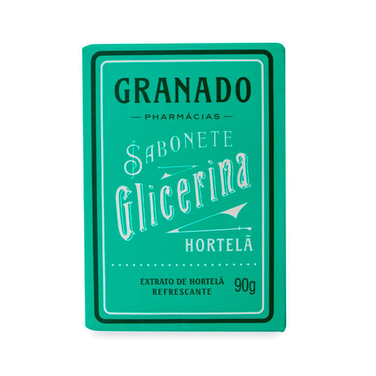 Sabonete em Barra Granado Glicerina Extrato de Hortelã 90g