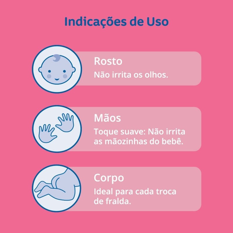 Lenços Umedecidos Johnson's Baby Extra Cuidado 48 Unidades