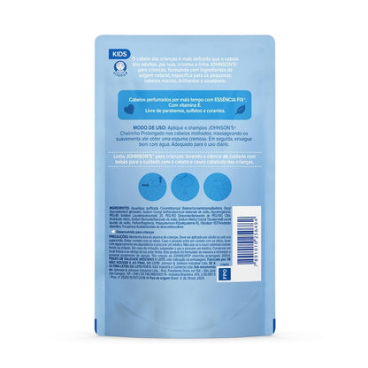 Refil Shampoo Johnson's Baby Cheirinho Prolongado 180ml
