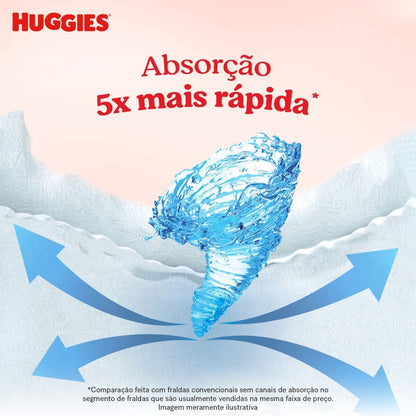 Fralda Huggies Máxima Proteção XG 82 Unidades