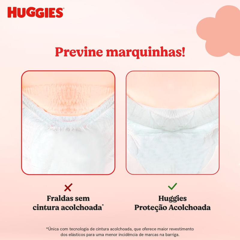 Fralda Huggies Roupinha Pants Proteção Acolchoada G 88 Unidades