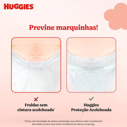 Fralda Huggies Roupinha Pants Proteção Acolchoada XXG 72 Unidades