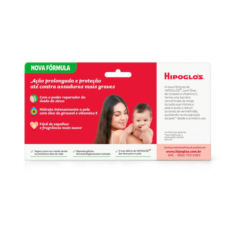 Creme Preventivo de Assaduras Hipoglós Original 120g