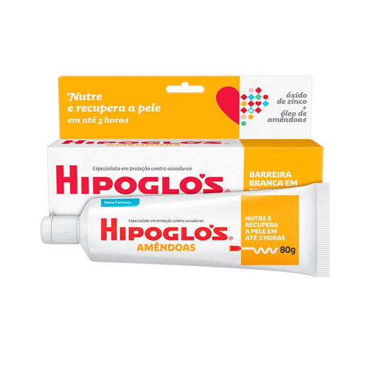 Creme Preventivo de Assaduras Hipoglós Amêndoas 80g