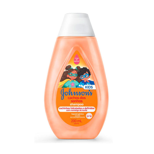 Shampoo Johnson's Baby Cachos dos Sonhos 200ml