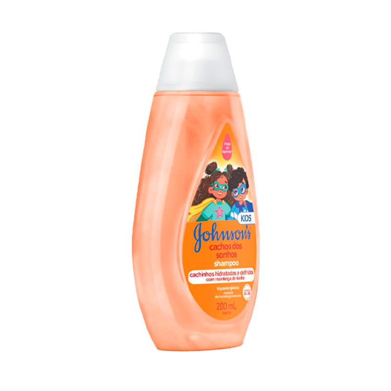 Shampoo Johnson's Baby Cachos dos Sonhos 200ml