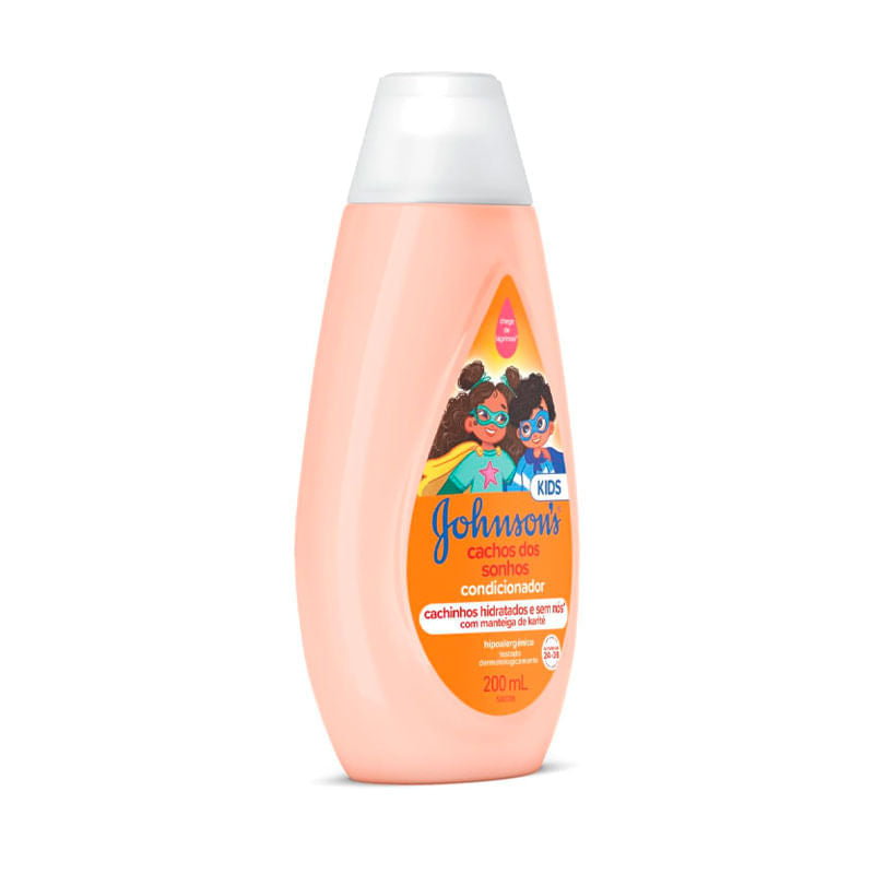 Condicionador Johnson's Baby Cachos dos Sonhos 200ml