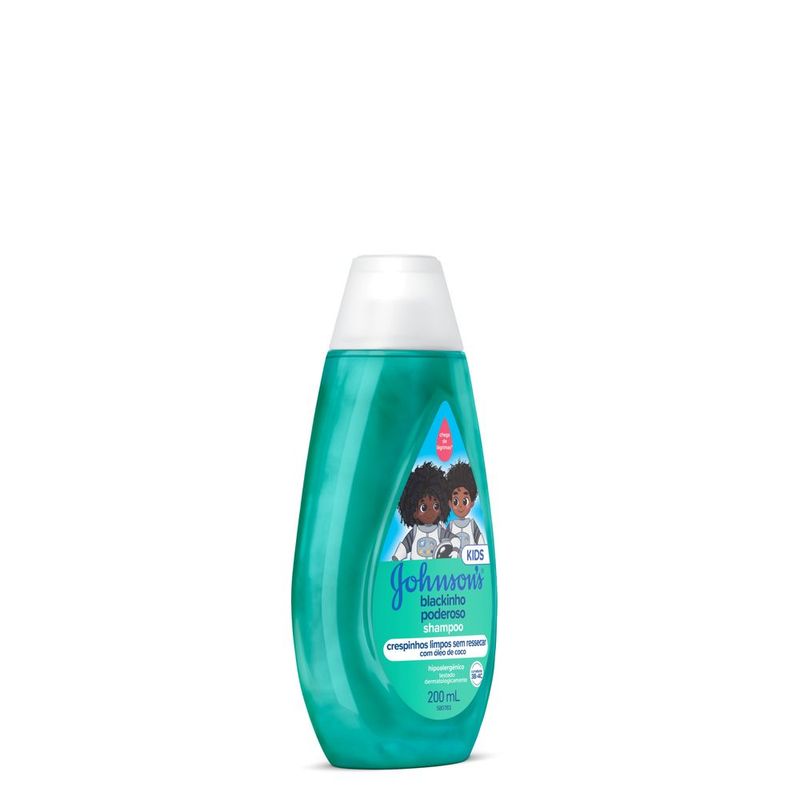 Shampoo Johnson's Baby Blackinho Poderoso 200ml