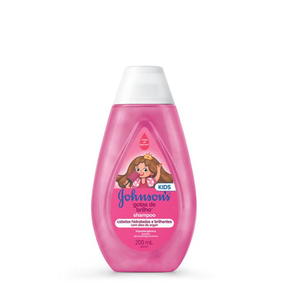 Shampoo Johnson's Baby Gotas de Brilho 200ml