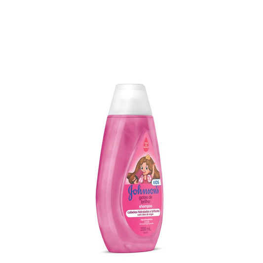 Shampoo Johnson's Baby Gotas de Brilho 200ml