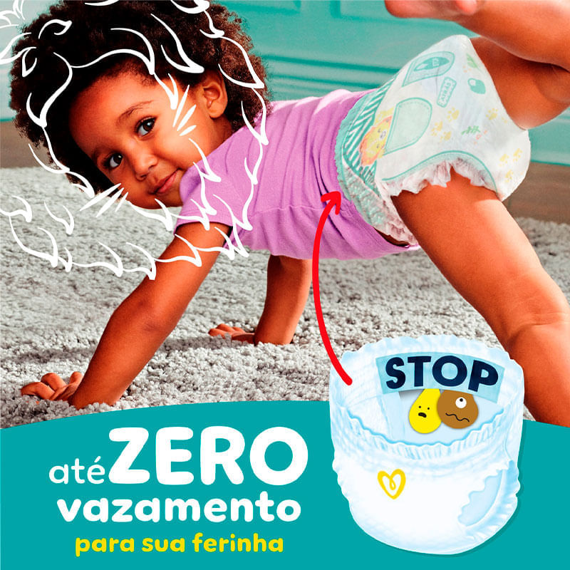 Fralda Pampers Pants Ajuste Total Max XG 86 Unidades