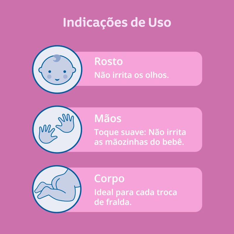 Lenços Umedecidos Johnson's Baby Hora do Sono 48 Unidades