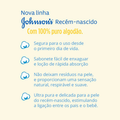 Sabonete Líquido Johnson's Baby Recém-Nascido 200ml