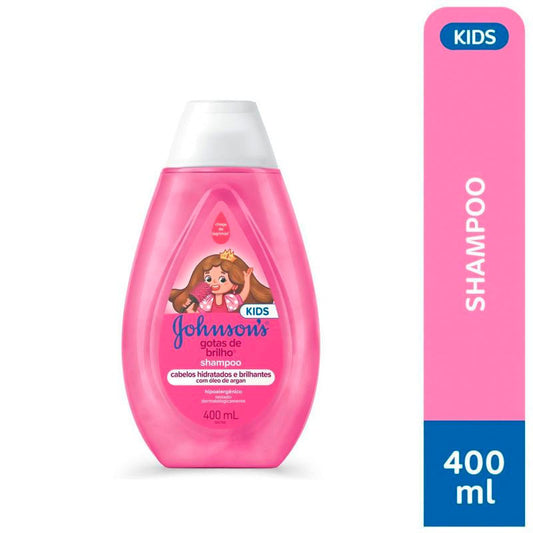 Shampoo Johnson's Baby Gotas de Brilho 400ml