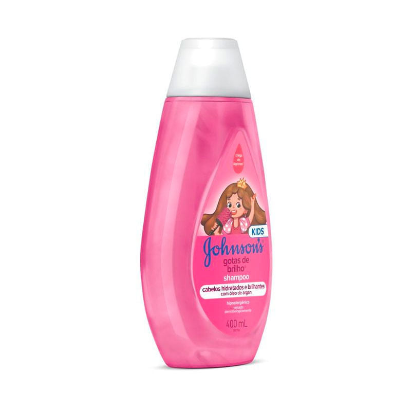 Shampoo Johnson's Baby Gotas de Brilho 400ml