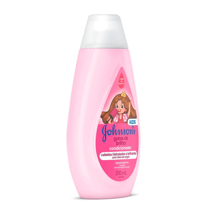 Condicionador Johnson's Baby Gotas de Brilho 200ml