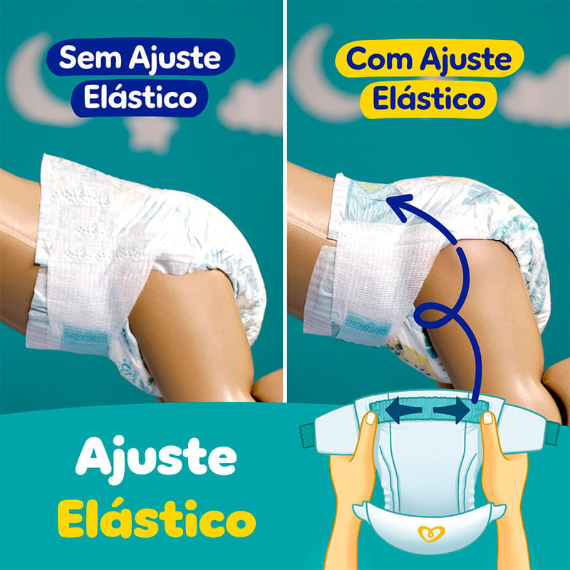 Fraldas Pampers Confort Sec G 38 Unidades