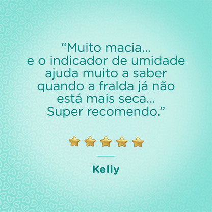Fraldas Pampers Recém Nascido Premium Care RN+ 36 Unidades