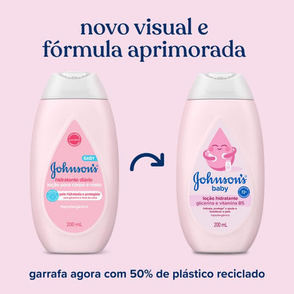 Loção Hidratante Diário Johnson's Baby 200ml