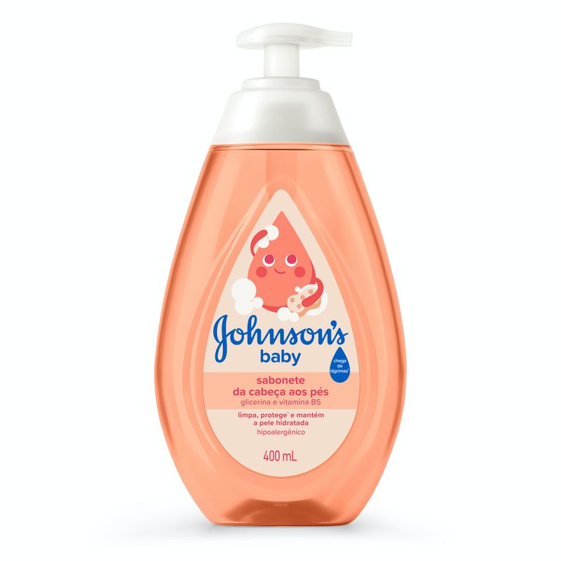 Sabonete Líquido Johnson's Baby Glicerina 400ml